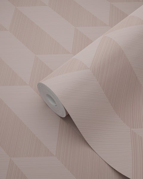 Origin Wallcoverings Tapete 3D Muster Altrosa - 50 x 900 cm - 348032