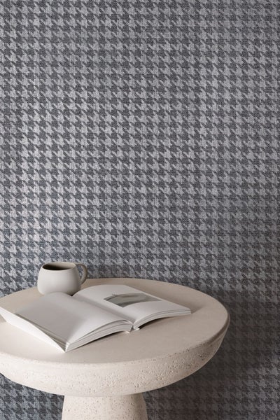Masureel Tapete mit feiner Struktur Grau - 53 cm x 10.05 m - 631025