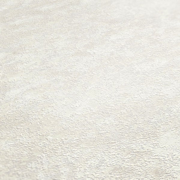 Wohnzimmer mit Tapete, Sofa, Sesseln und Tischen sowie Tapetenmuster unten