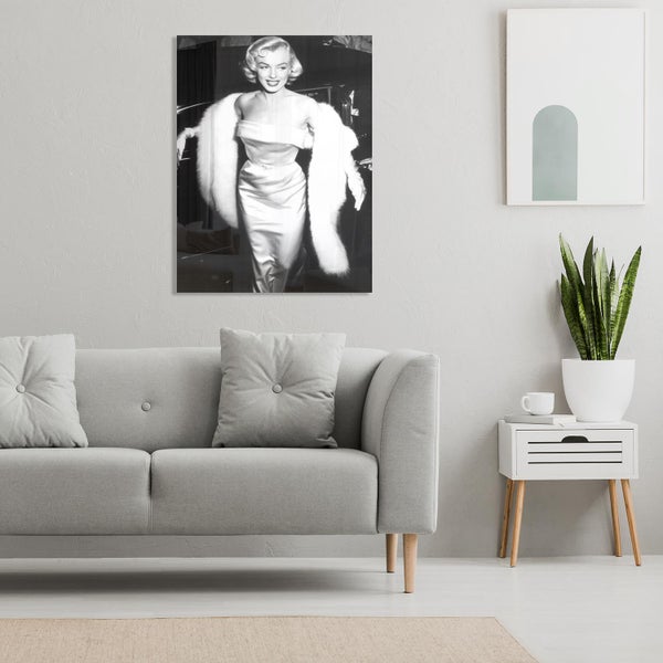 Acrylglasbild | Glasbild | Wanddeko | Marilyn Monroe | inkl. rückseitigem Aufhängesystem | Artikel: AGP00610 Format: 60x90 cm