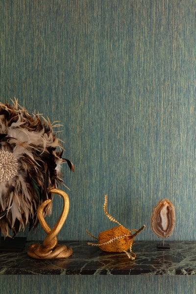 Tapete mit floralem Muster