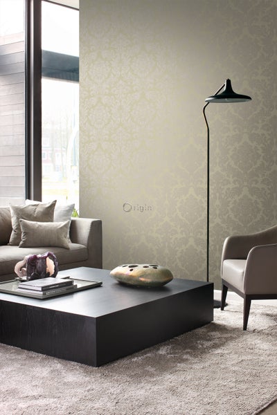 Origin Wallcoverings Tapete Ornamente Beige - 53 cm x 10.05 m - 346238