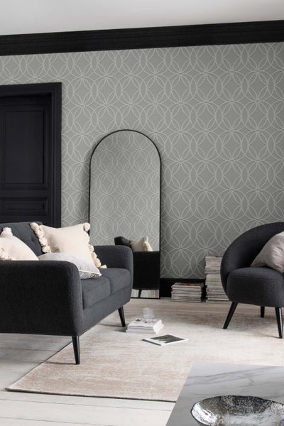Next Vliesbehang | Luxe Eclipse - Grau - 10mx52cm