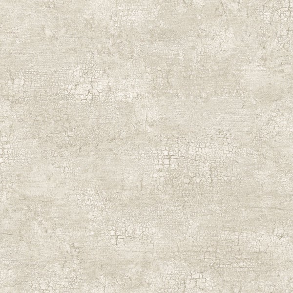 Origin Wallcoverings Tapete Naturstein mit Craquelé-Effekt Beige - 53 cm x 10.05 m - 347563