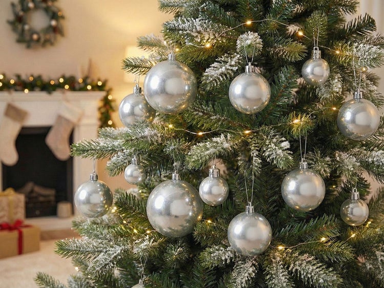 Gartenpavillon mit Vorhängen und Gartenmöbeln auf einer Rasenfläche