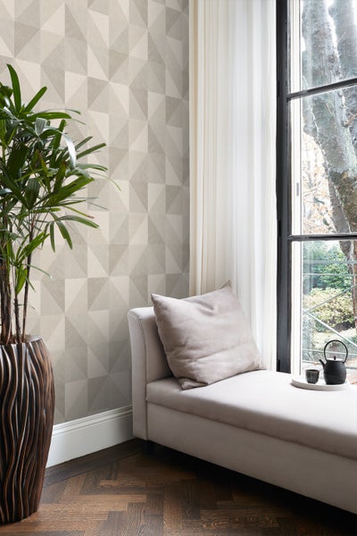 Origin Wallcoverings Tapete 3D-Muster Beige - 50 x 900 cm - 347893