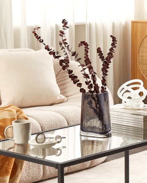 Dekorative Glasvase für Blumenarrangements