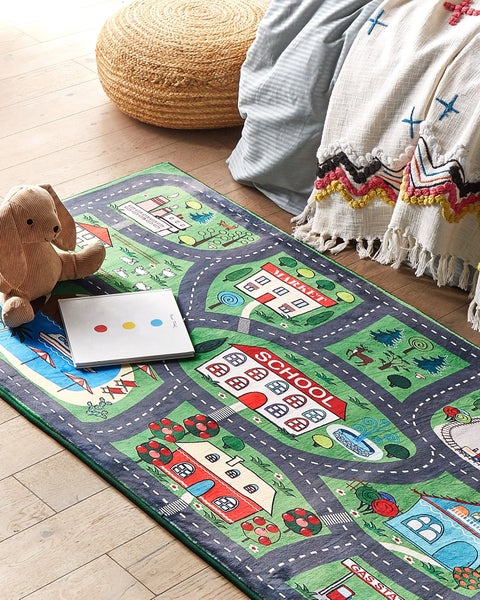Kinderteppich TUTAK Grün 80 x 150 cm