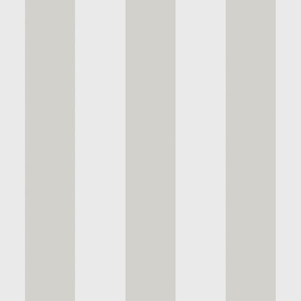 Sanders und Sanders Tapete Streifen Grau und Weiß - 53 cm x 10.05 m - 640687