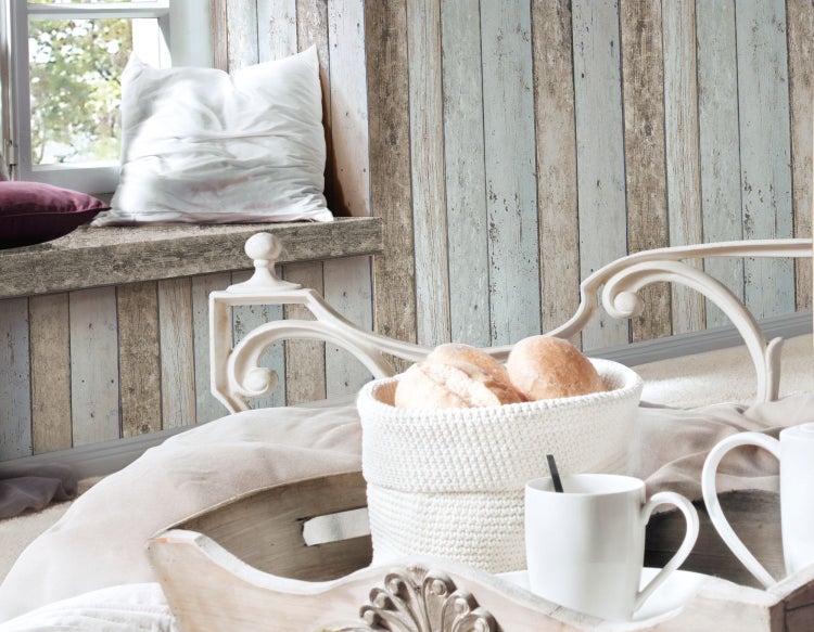 Nahaufnahme eines Stoffes mit Muster