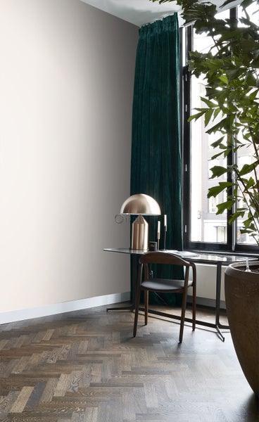 Origin Wallcoverings Tapete Uni Crême-Weiß - 53 cm x 10.05 m - 345701