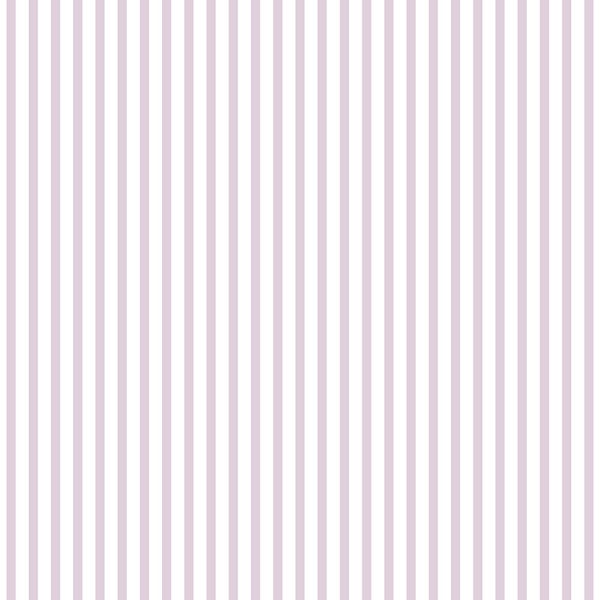 Sanders und Sanders Tapete Streifen Lila und Weiß - 53 cm x 10 m - 640415