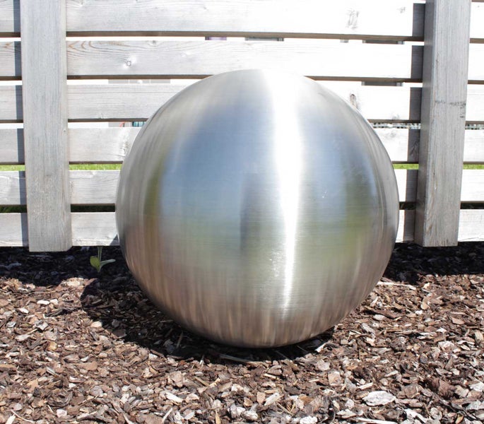 Edelstahlkugel Gartenkugel Dekokugel SferaInox 42cm matt 10978