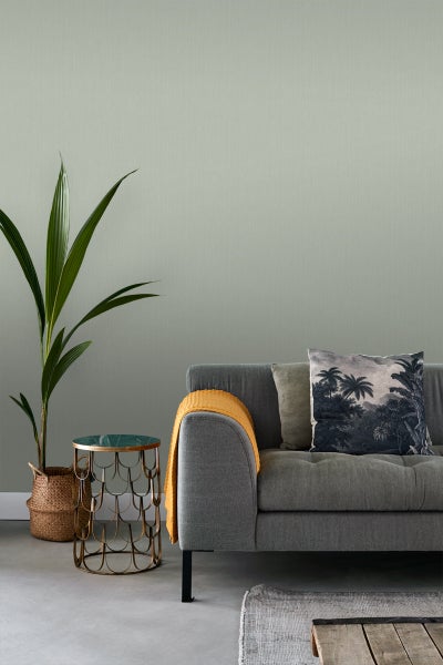 ESTAhome Tapete Jeans-Optik Grüngrau - 53 cm x 10.05 m - 148705