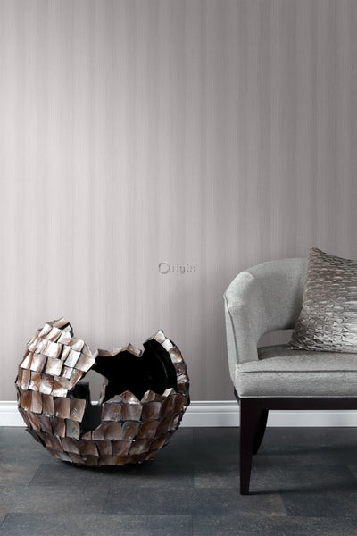 Origin Wallcoverings Tapete Streifenmuster Rosa - 53 cm x 10.05 m - 346646