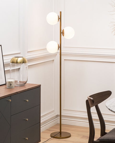 Stehlampe WADI Metall Gold