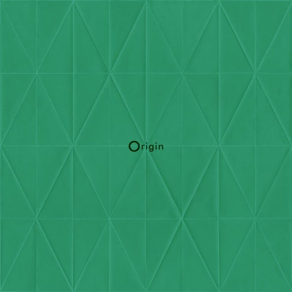 Origin Wallcoverings Tapete grafische Form Grün - 53 cm x 10.05 m - 347215