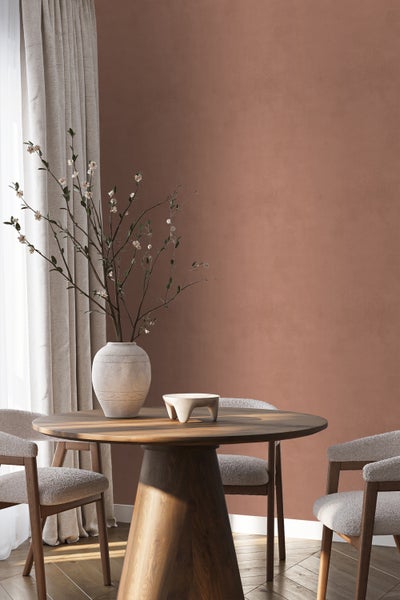Origin Wallcoverings Tapete Betonoptik Terrakotta - 50 x 900 cm - 348073