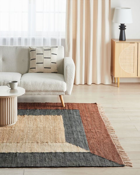 Teppich ORTAKOY Bunt 200 x 300 cm Jute