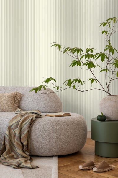 Vierteiliges Gartenmöbelset aus Rattan mit Tisch und Sitzgelegenheiten für Garten, Terrasse oder Balkon