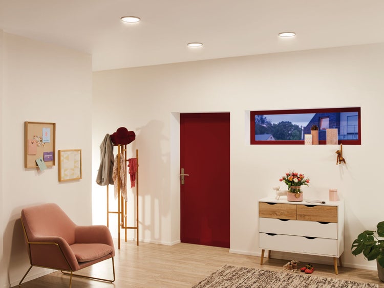 LED Einbaupanel Cover-it Promo rund 116mm 4,5W 400lm 3000K Weiß matt