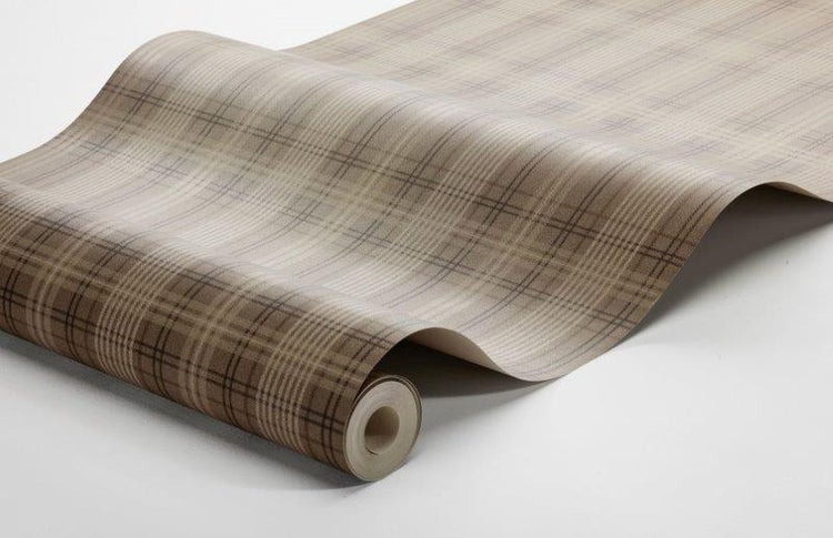 Wandteppich mit Fransen und Holzstange