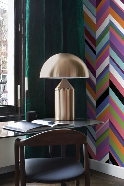 Origin Wallcoverings XXL-Vliestapete Zickzack-Motiv Mehrfarbig - 50 x 900 cm - 357205