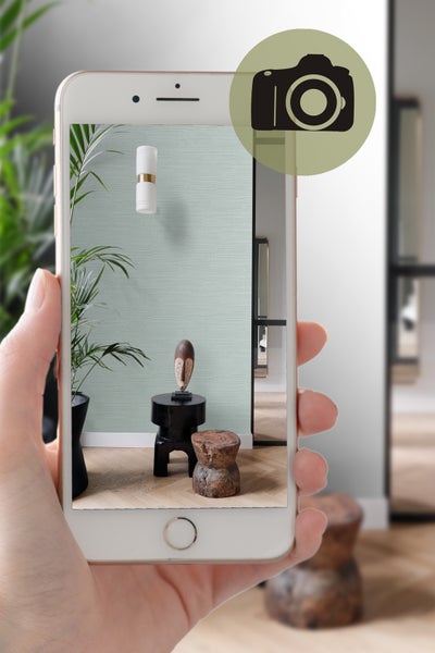 Origin Wallcoverings Tapete Steinoptik Mintgrün - 53 cm x 10.05 m - 347577