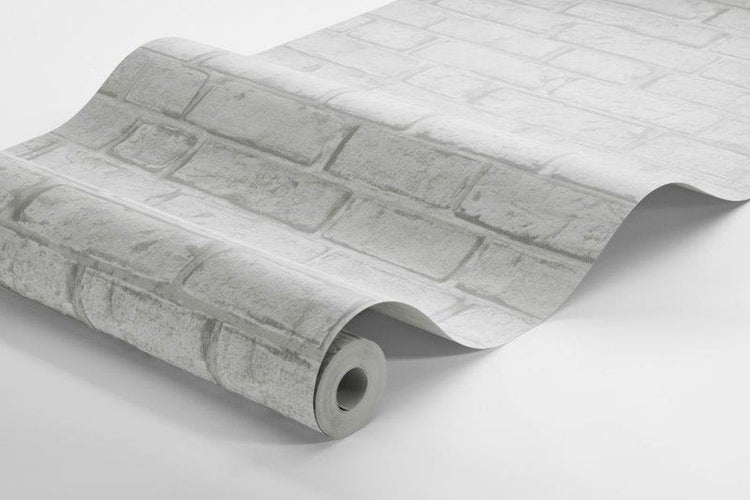 Borastapeter Tapete Stein-Optik Grau - 53 cm x 11.2 m - 660161
