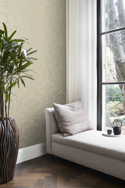 Origin Wallcoverings Tapete Ornamente Beige - 53 cm x 10.05 m - 346238