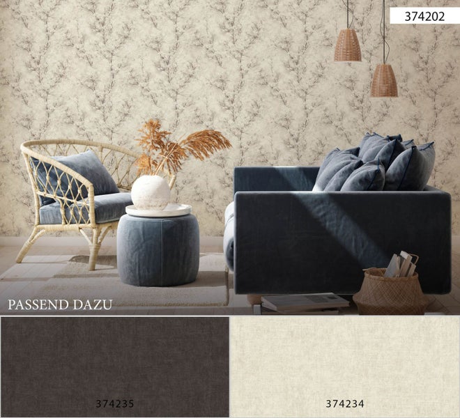 Tapete mit Baumdesign für Innenräume