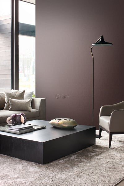 Origin Wallcoverings Tapete Ornamente Dunkelviolett - 53 cm x 10,05 m - 345435
