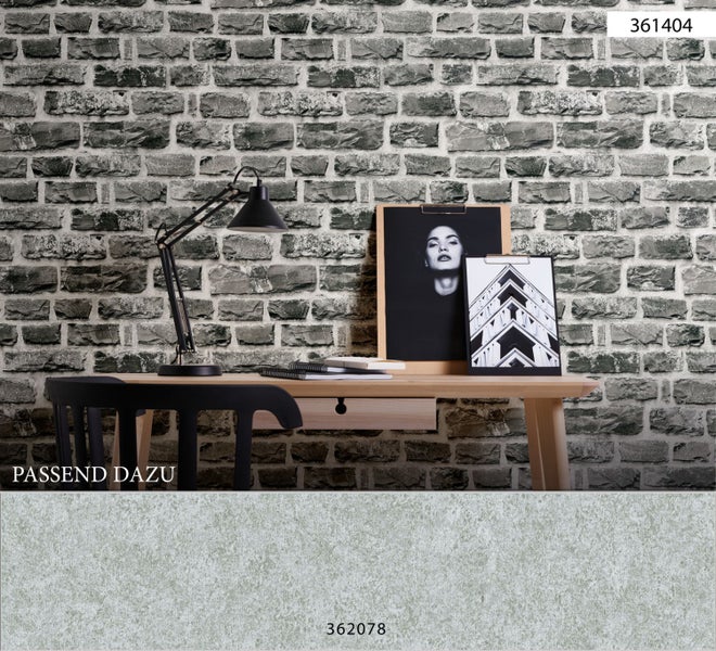 Tapetenrolle mit Steinmuster