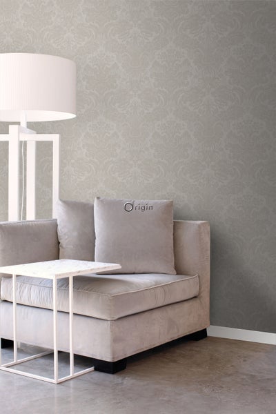 Origin Wallcoverings Tapete Ornamente Helltaupe - 53 cm x 10.05 m - 347037