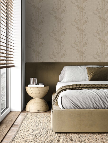 Origin Wallcoverings Tapete Bambusmuster Beige - 50 x 900 cm - 347926