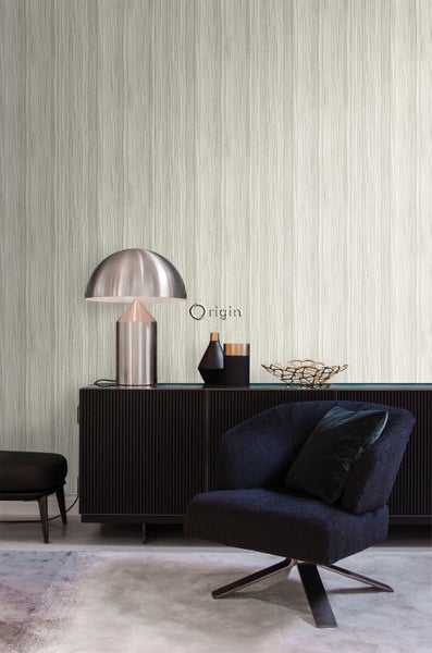 Origin Wallcoverings Tapete Streifenmuster Beige - 53 cm x 10.05 m - 347236