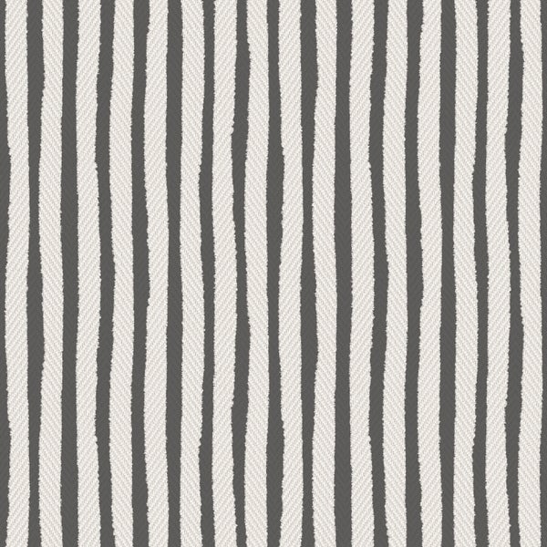 Sanders und Sanders Tapete Streifen Schwarz und Weiß - 53 cm x 10 m - 640546