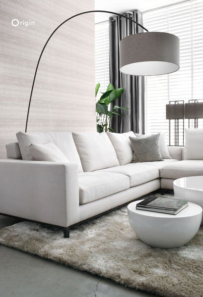 Origin Wallcoverings Tapete Tierhautmuster Weiß - 53 cm x 10,05 m - 347351