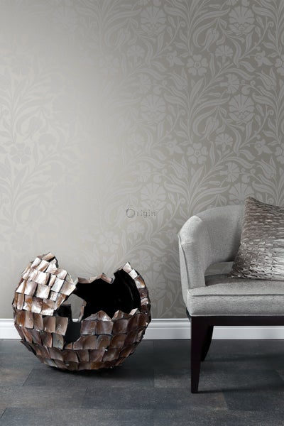Origin Wallcoverings Tapete Blumen Lila - 53 cm x 10.05 m - 346637