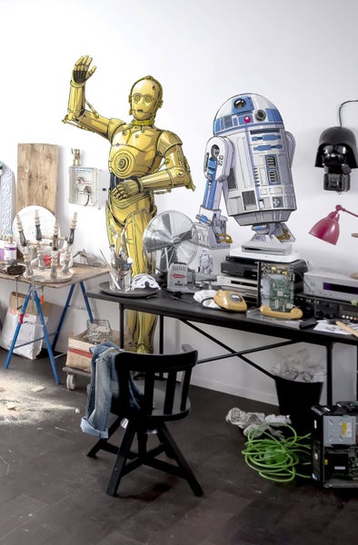 Disney Wandtattoo Star Wars C-3po Gelb - 127 x 200 cm - 612420