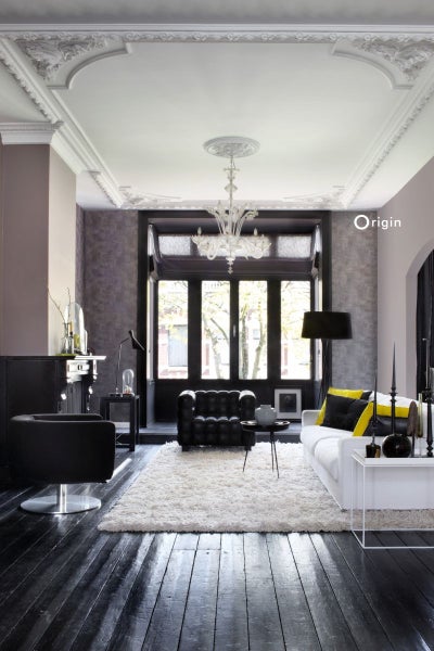 Origin Wallcoverings Tapete mit malerischem Effekt Taupe - 53 cm x 10.05 m - 347386