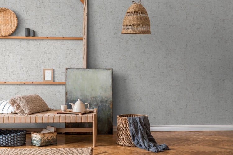 Tapete mit feiner Struktur