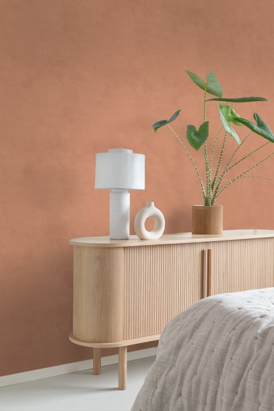 Origin Wallcoverings Tapete Betonoptik Orange - 50 x 900 cm - 348065