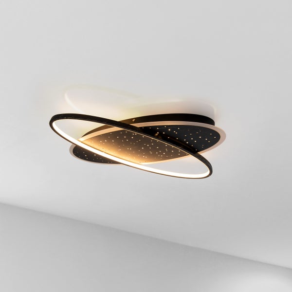 Tischleuchte mit Holzfuß und LED Leuchtmittel