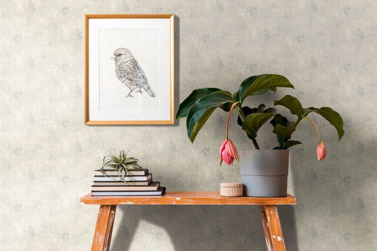 Weiße Tischleuchte mit App-Steuerung