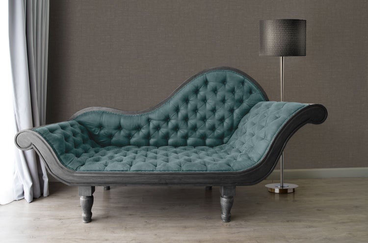 Treppenkarre aus Stahl mit rotem Griff