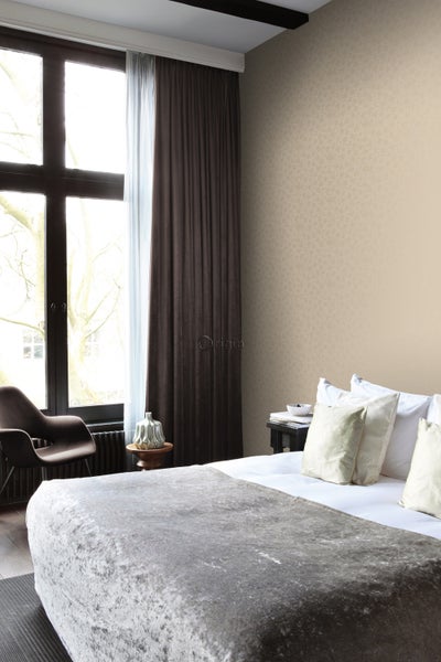Origin Wallcoverings Tapete Blumen Altweiß - 53 cm x 10,05 m - 345437
