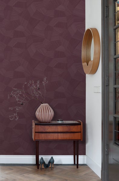 Rechteckiger, grauer Abfallbehälter aus Kunststoff