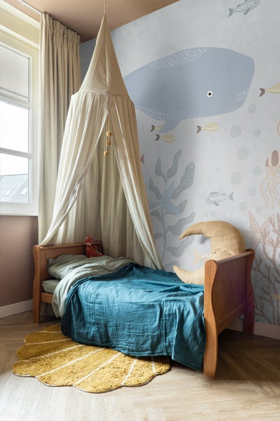 ESTAhome Fototapete Unterwasserwelt Graublau - 250 x 279 cm - 159243