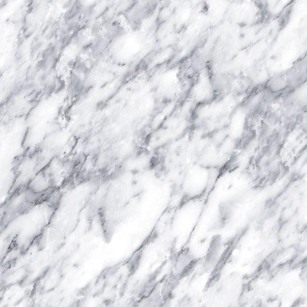 Origin Wallcoverings Tapete Marmor-Optik Elfenbeinweiß - 53 cm x 10.05 m - 347388